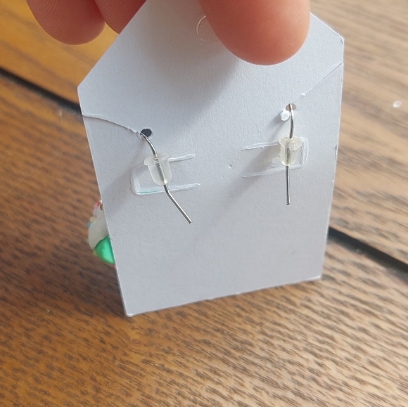 3/$10 Ice Cream Popsicle Dangle Earrings Handmade - Picture 2 of 3